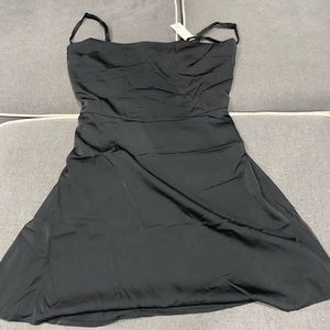 Mini black dress